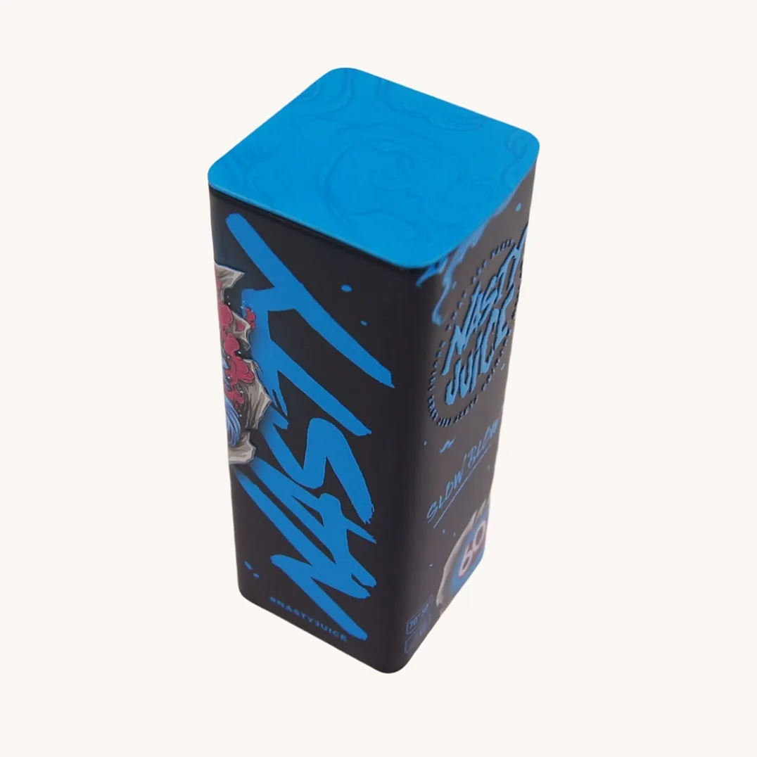 Small Square Tin Can Container for Candy Gifts Packaging