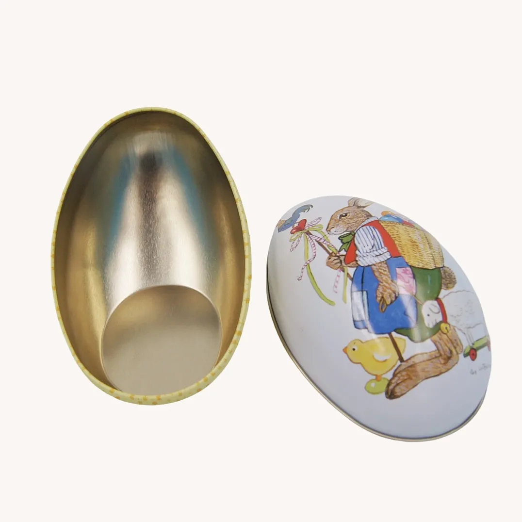 Custom Egg Metal Chocolate Box For Chocolate Candy Packaging2