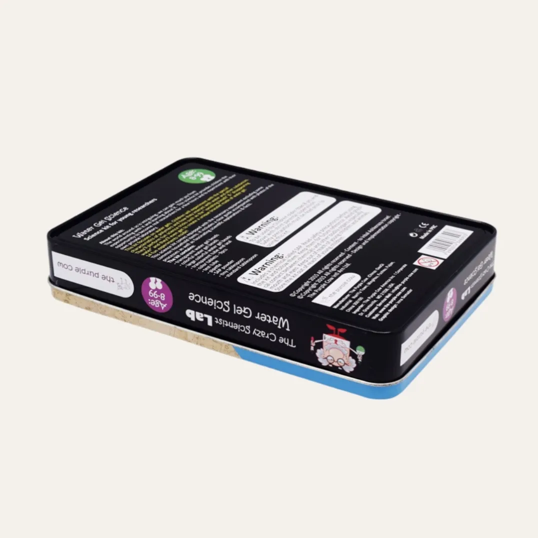 Rectangular Small Tin Box For Cookies Or Cosmetic Packaging2