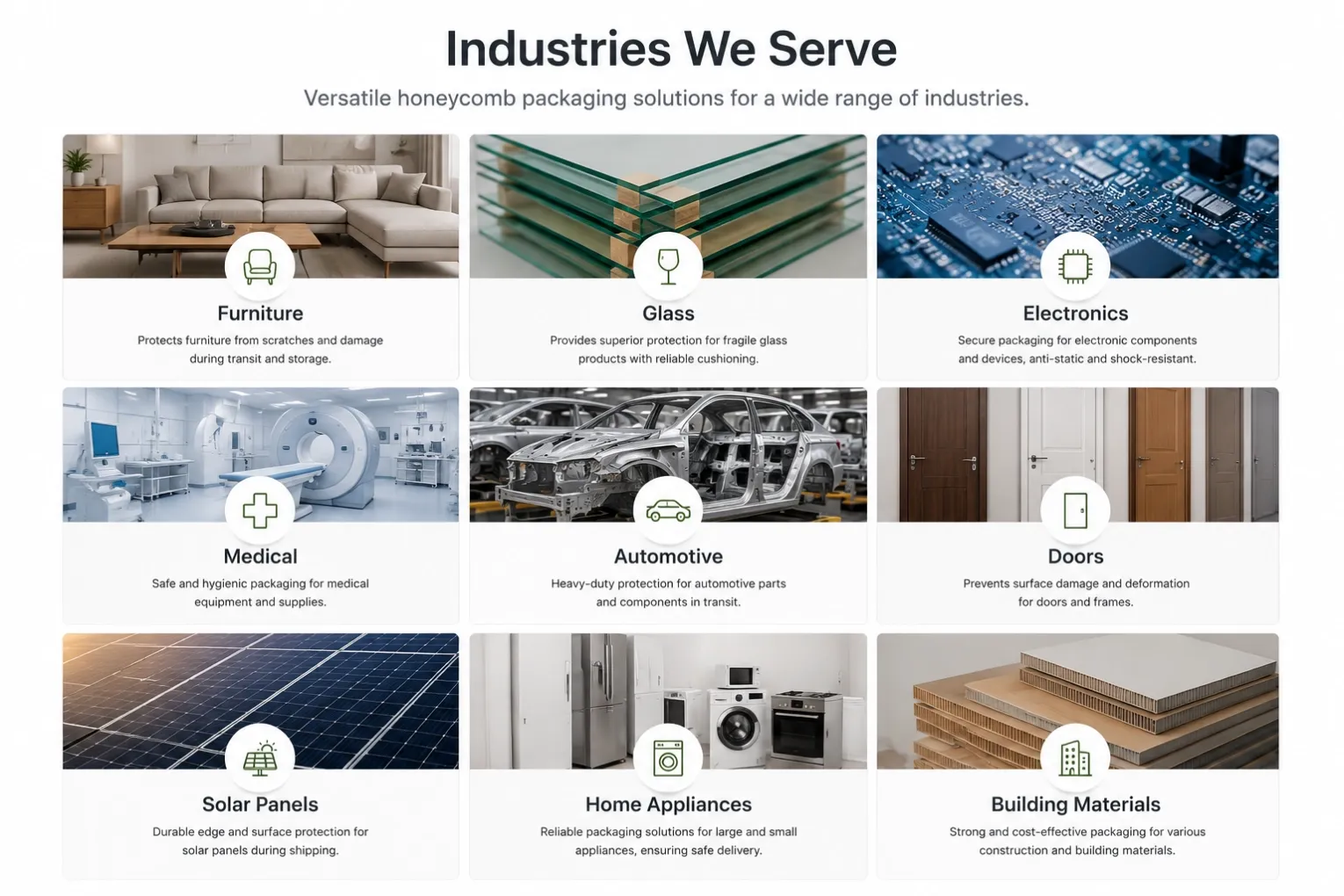 honeycomb-packaging-applications