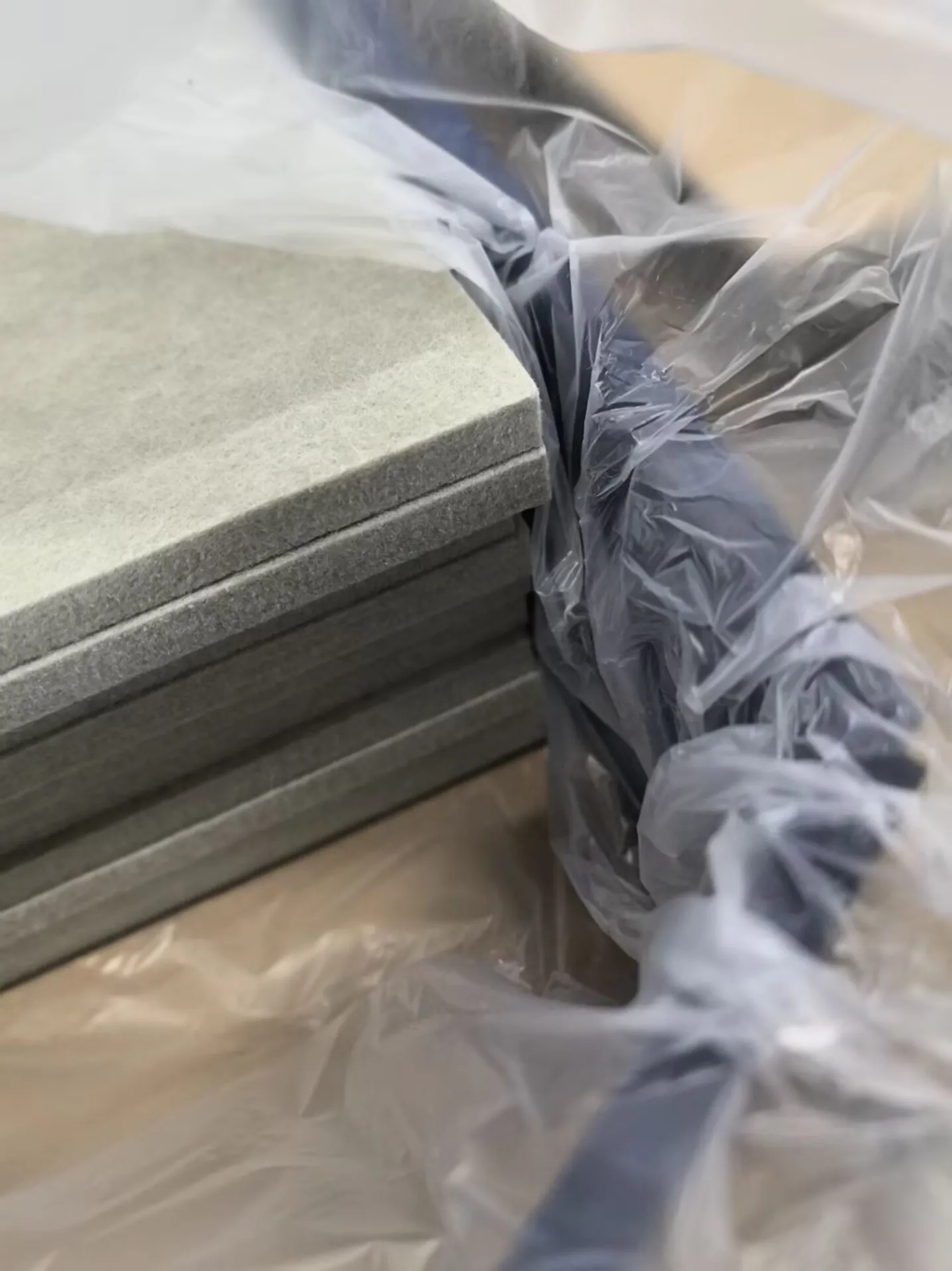 Packing for PET felt panel 2