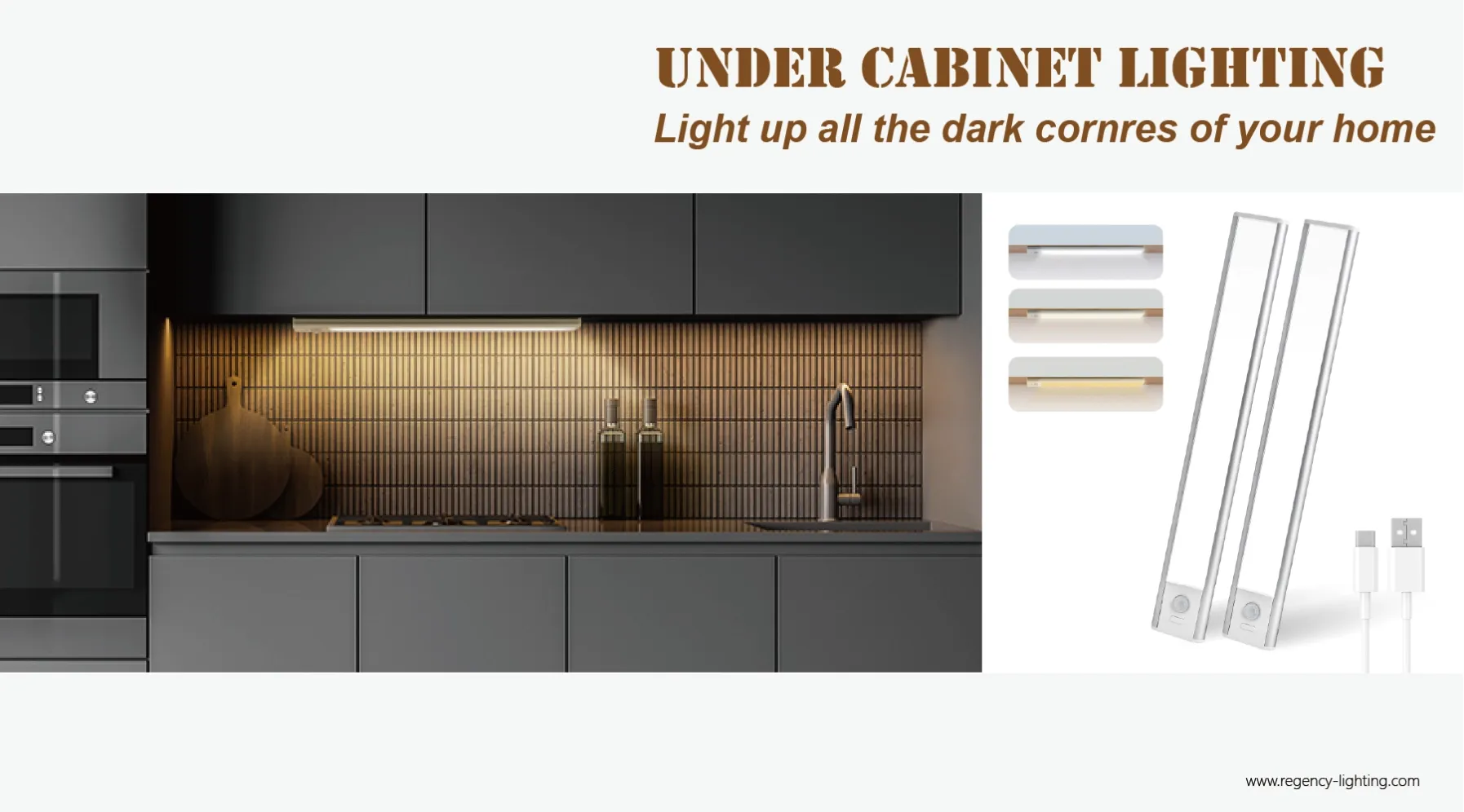 Under cabinet lighting