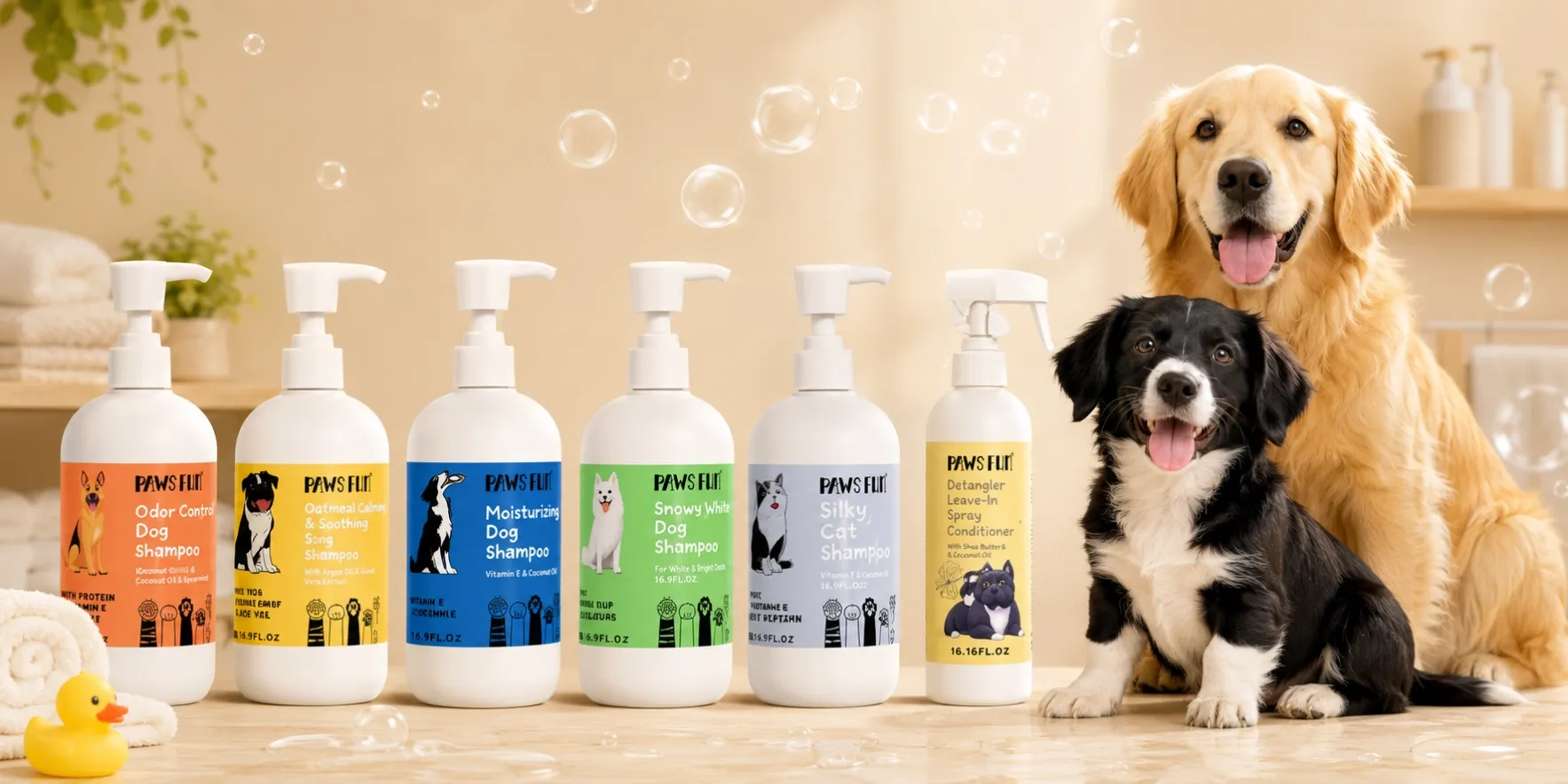 02_PAWS_FUN_Dog_Grooming_Collection_Banner
