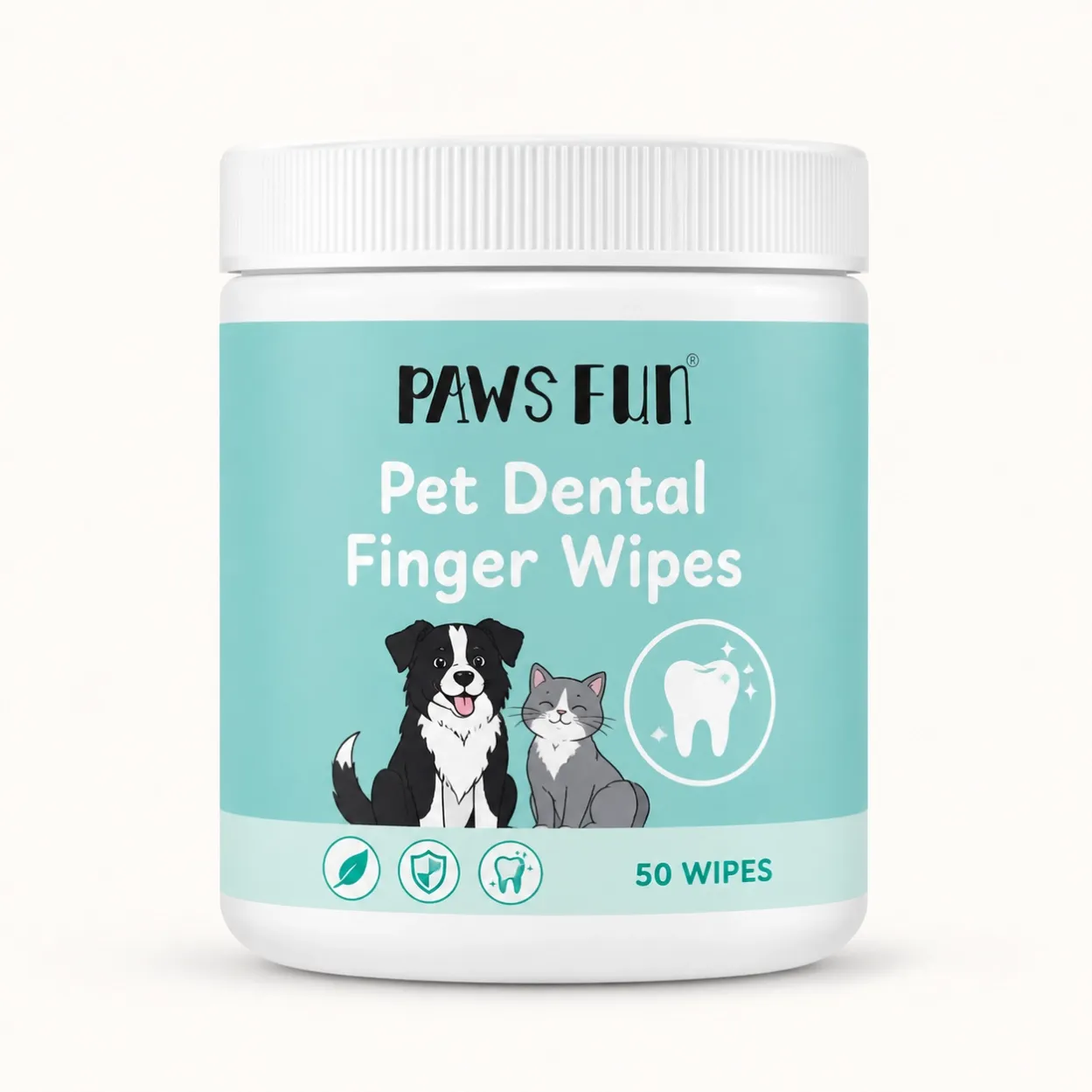 24_Pet_Dental_Finger_Wipes_50PCS