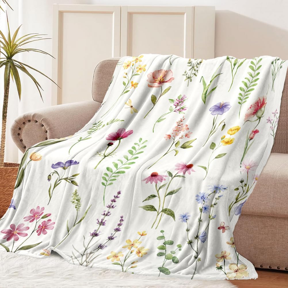 printed flannel blanket