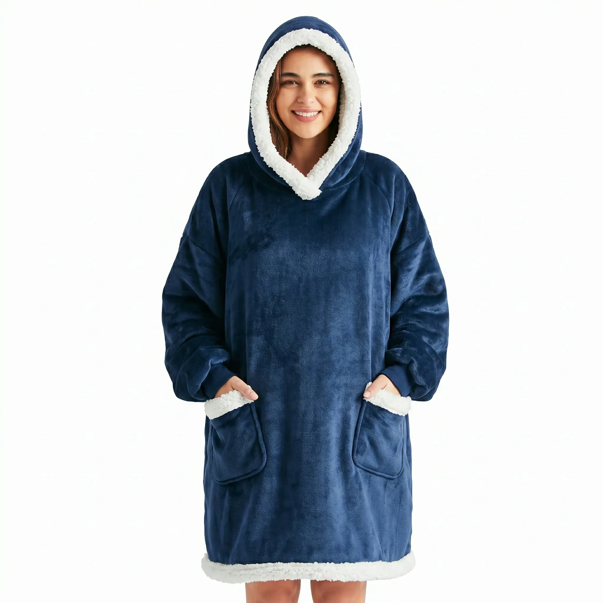 oversized blanket hoodie-suzhou joye factory
