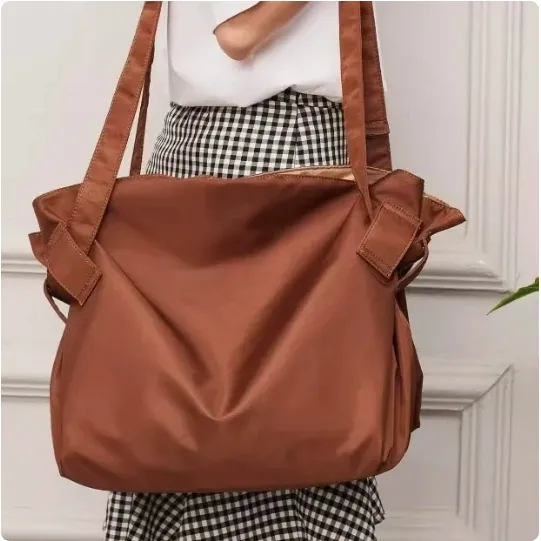 Brown Portable storage bag