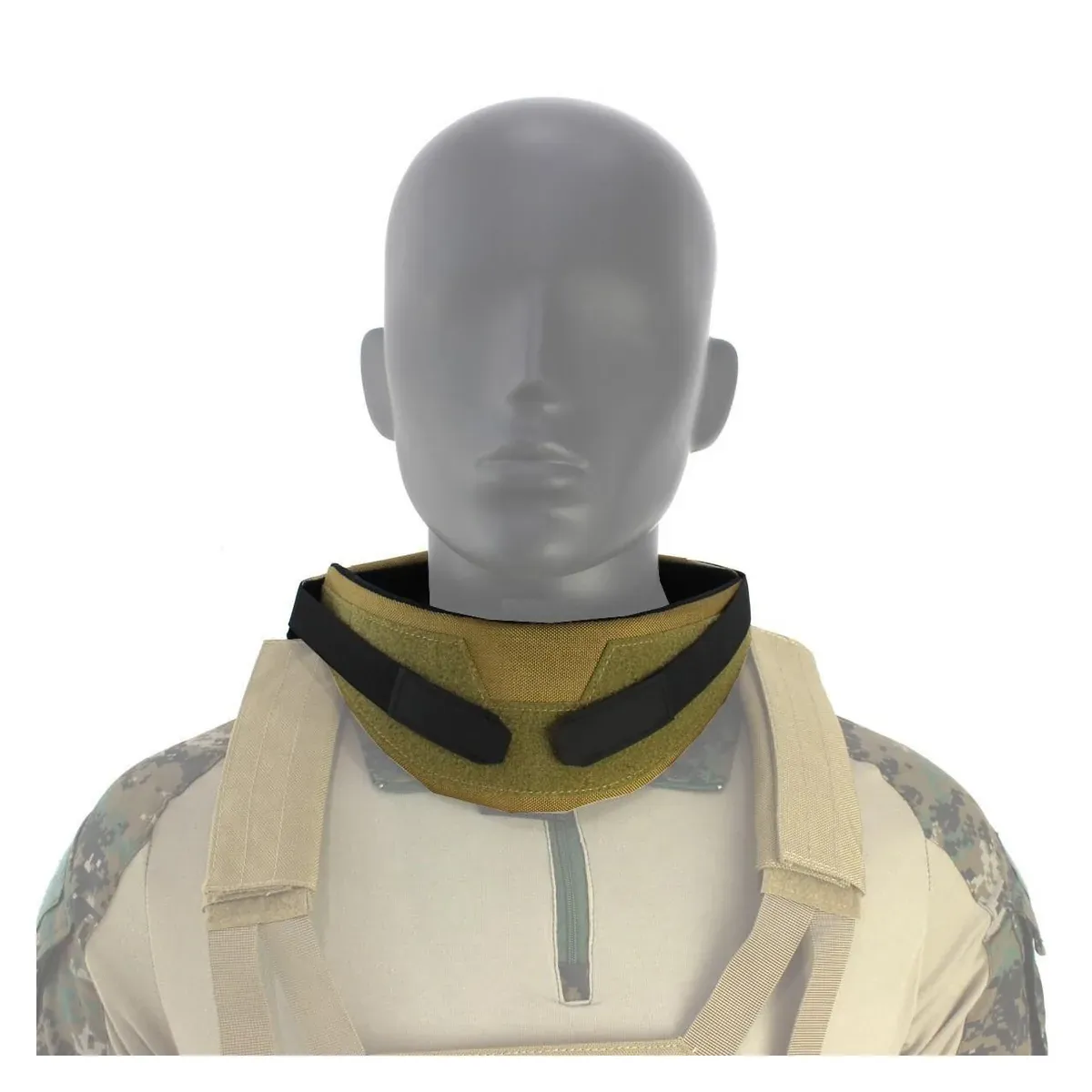 Front and back view of the neck pad