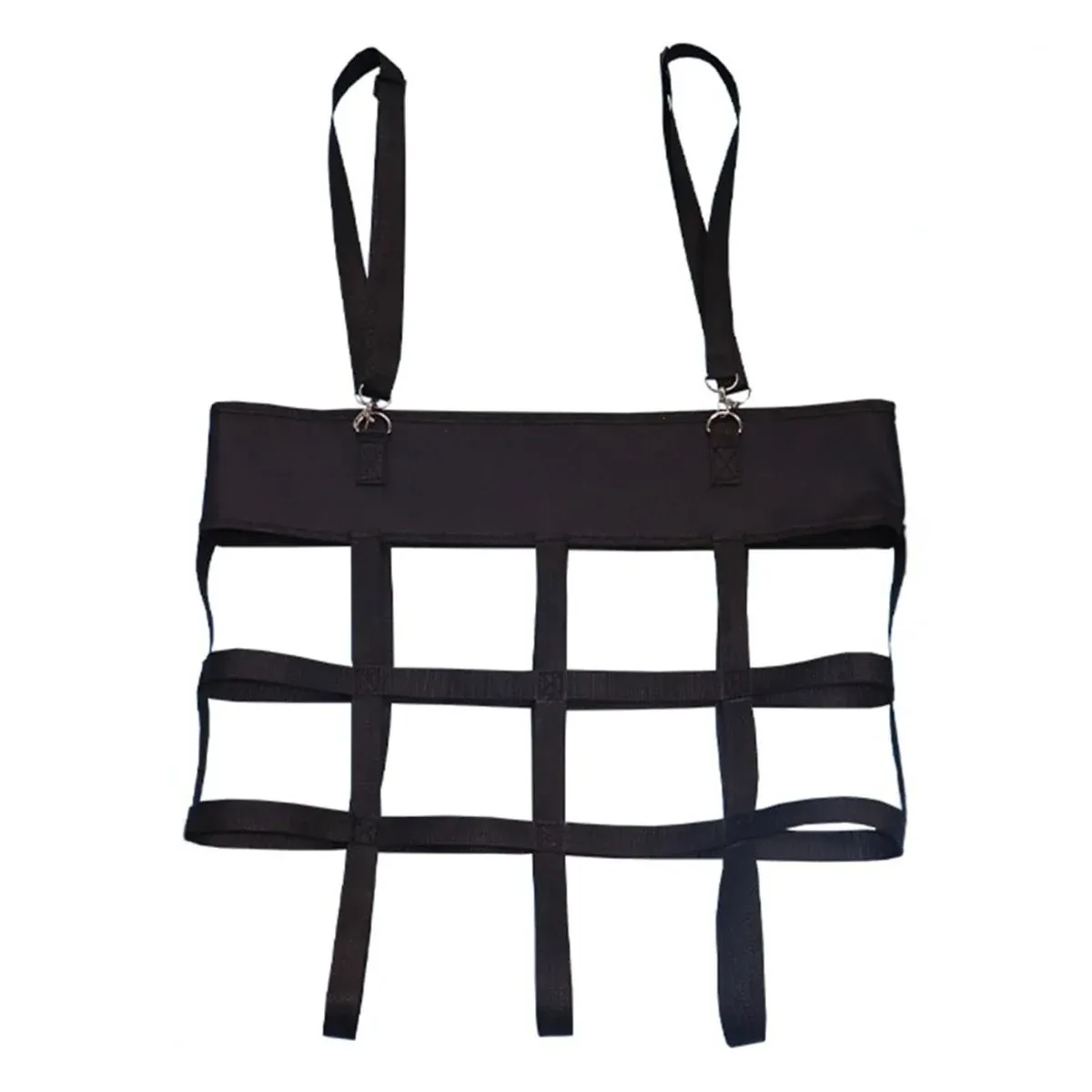 Horse fan bag with mesh front