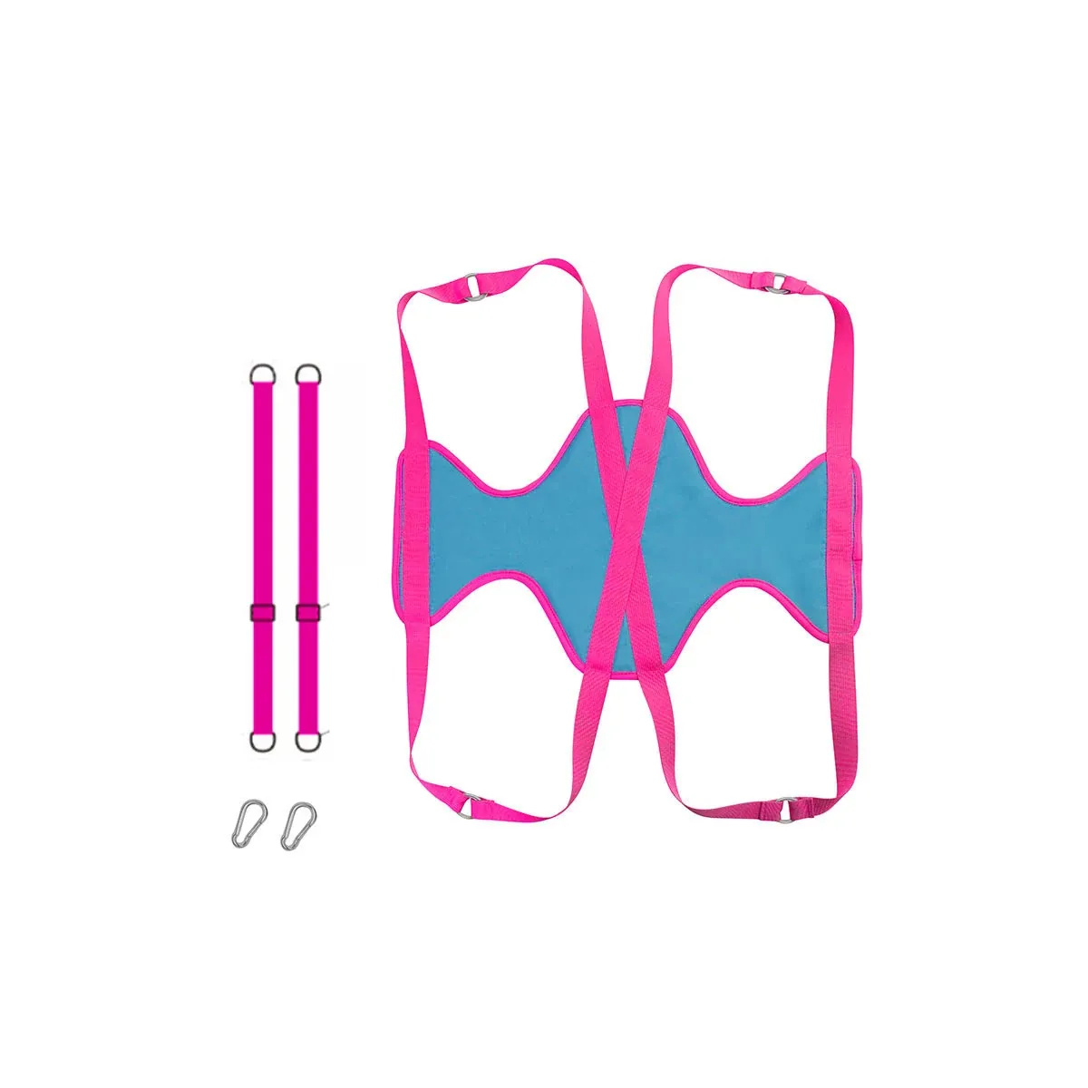 Grooming hammock with hanging straps