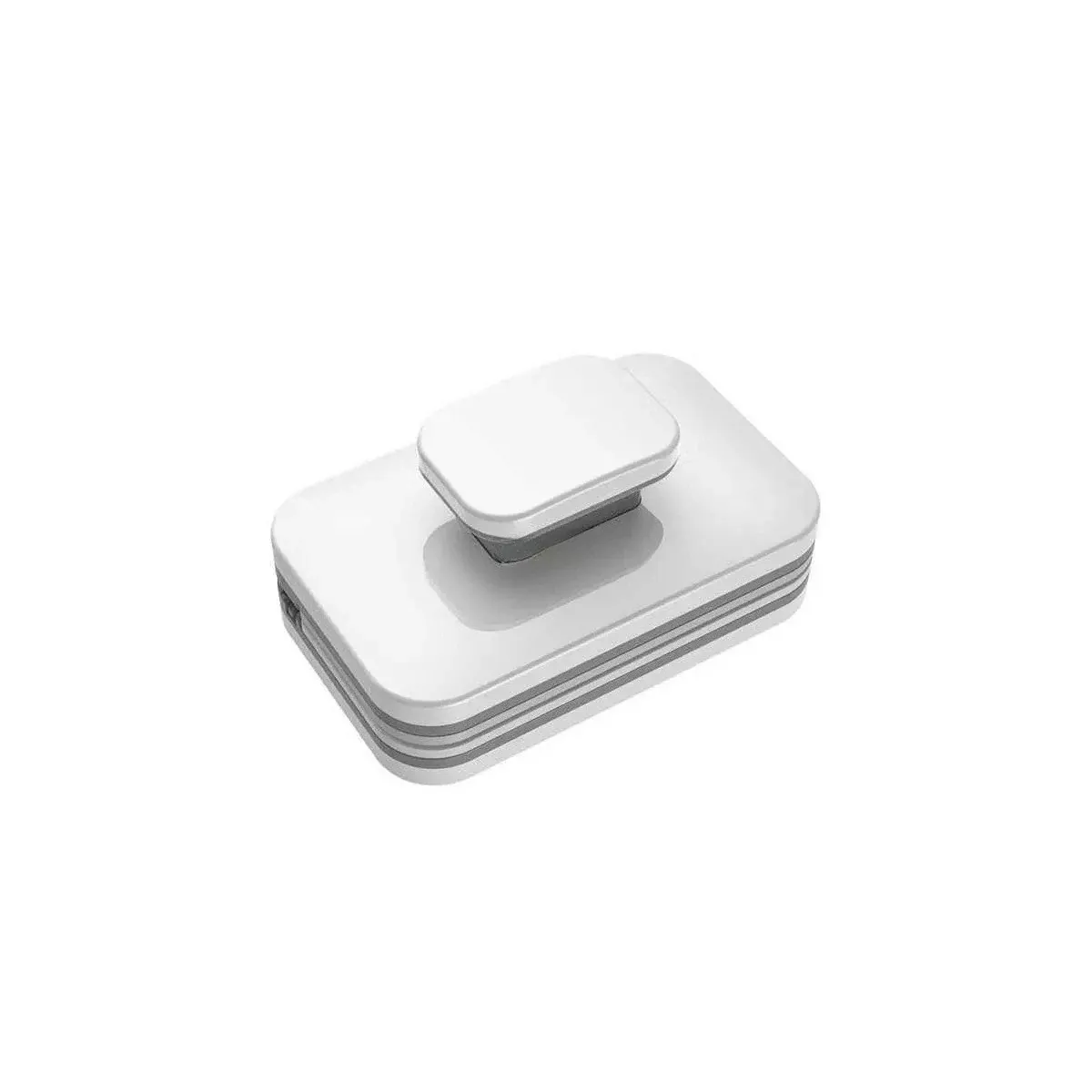 White magnetic window cleaner