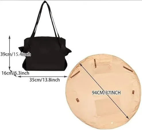 camping storage bag size