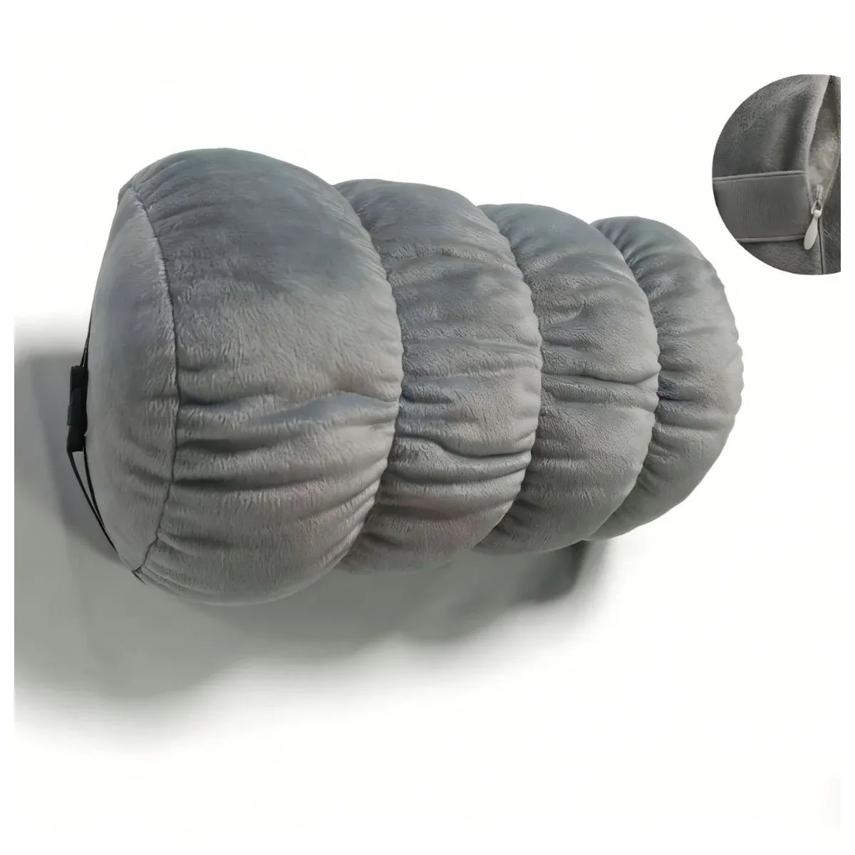 Side view of a car neck pillow