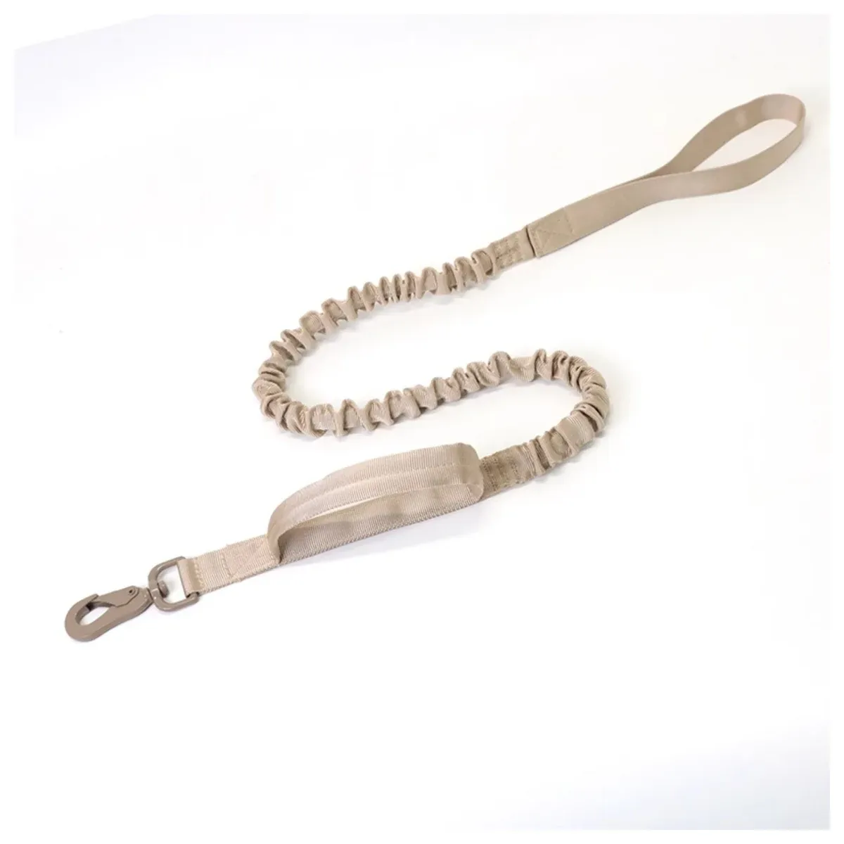 Tan bungee dog leash