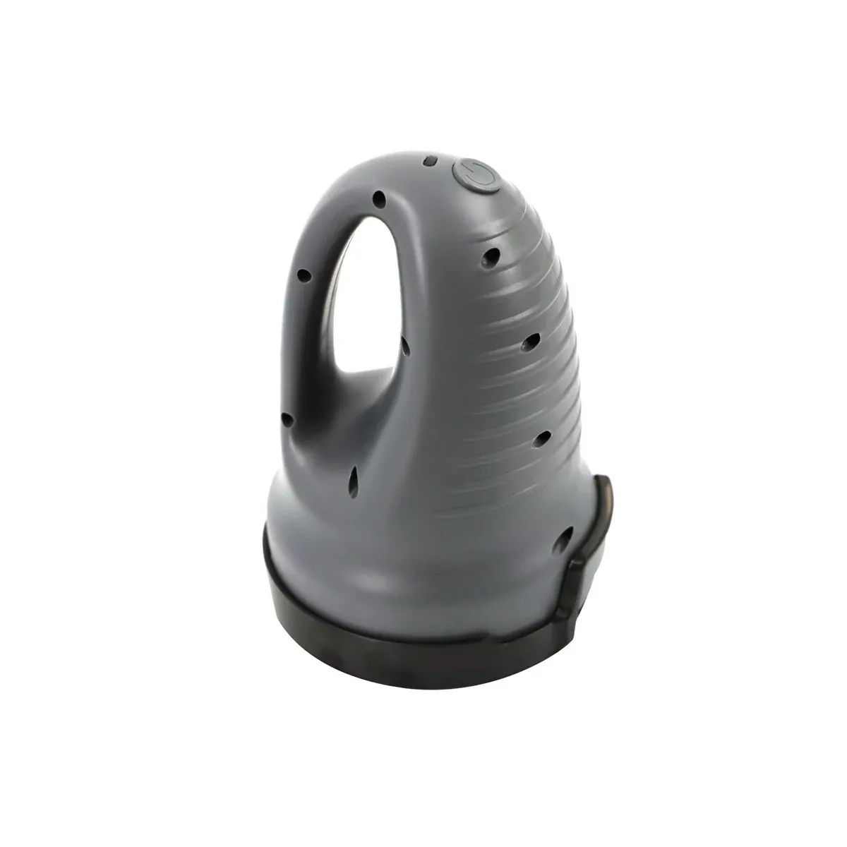 Grey electric ice scraper handle