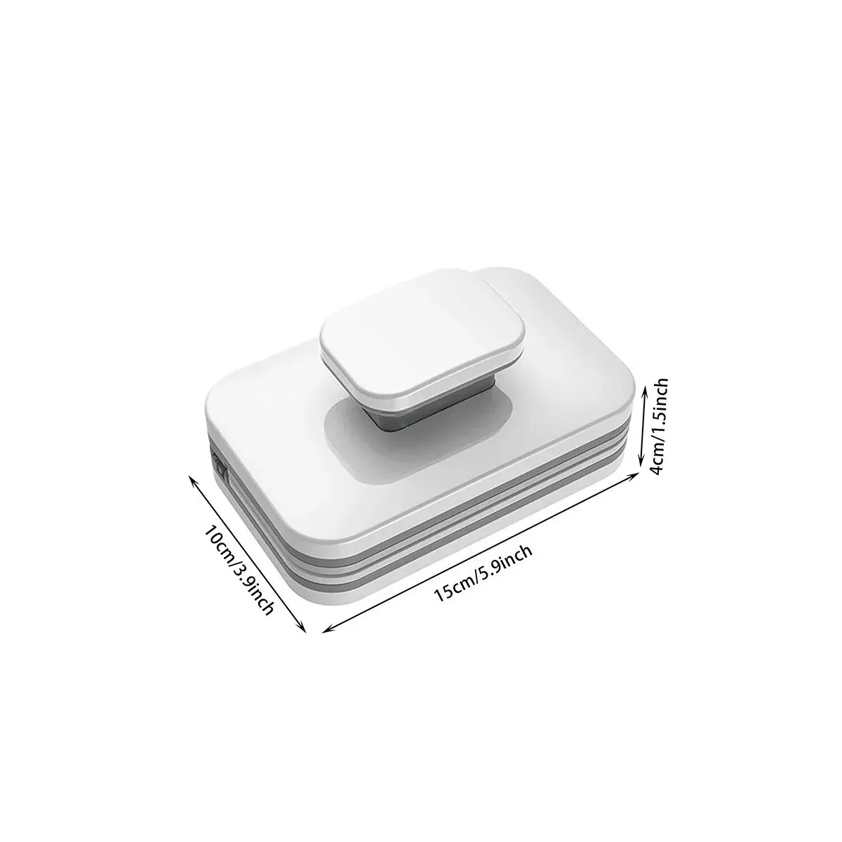 Magnetic window cleaner dimensions