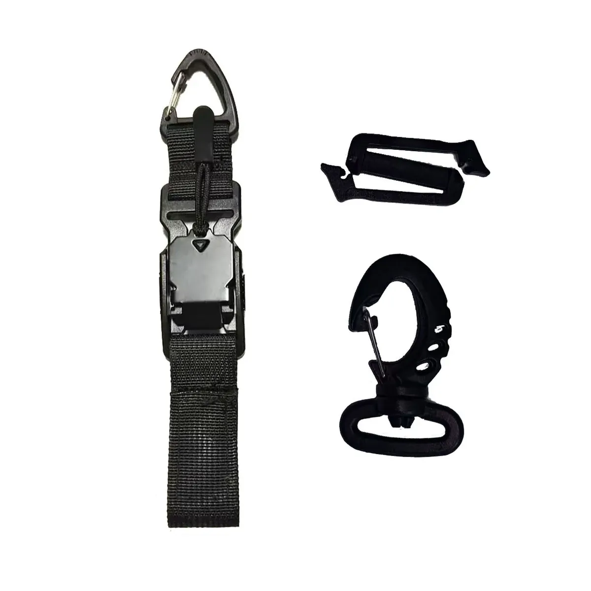 Magnetic chest strap buckle and loop