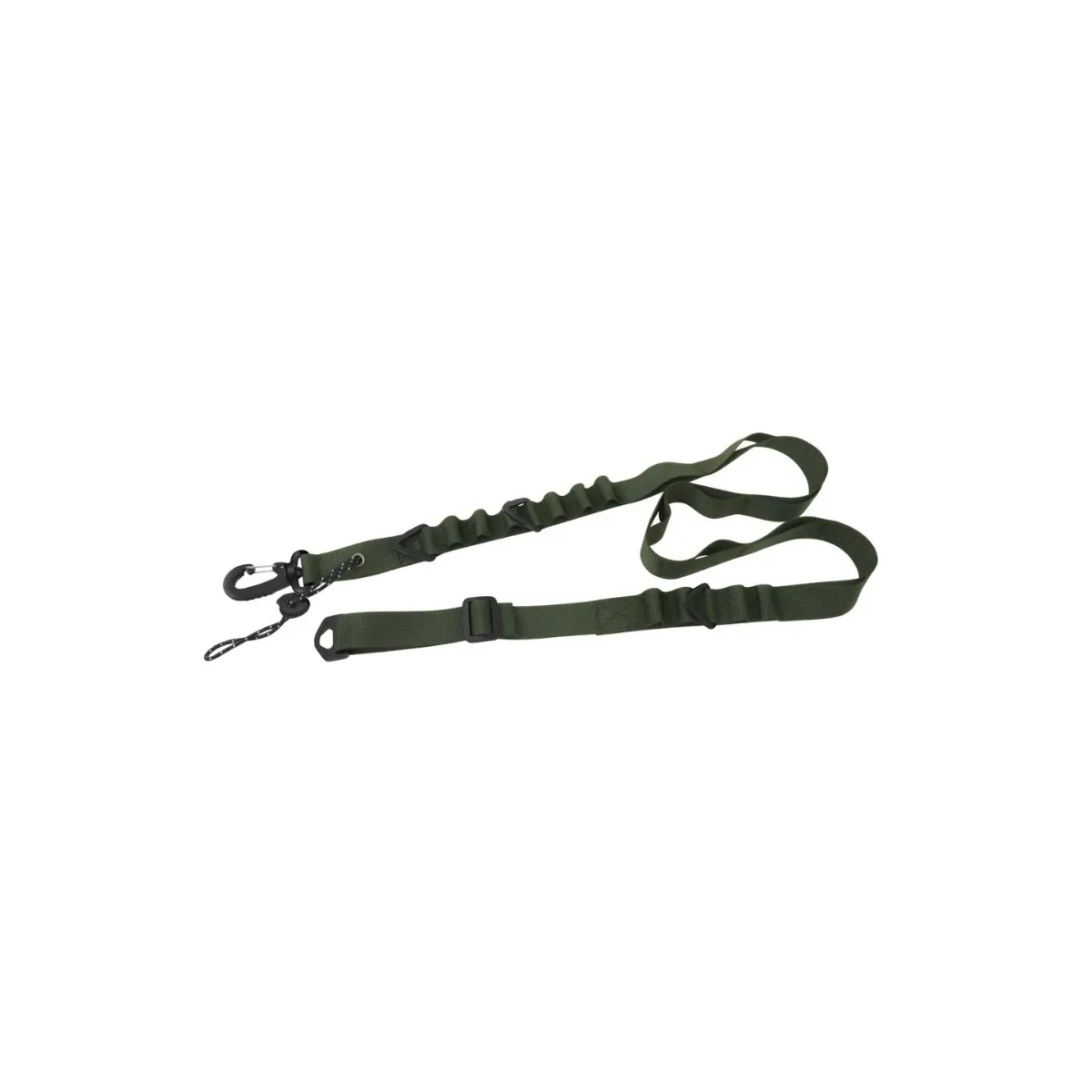 Utility lanyard with adjustable buckle