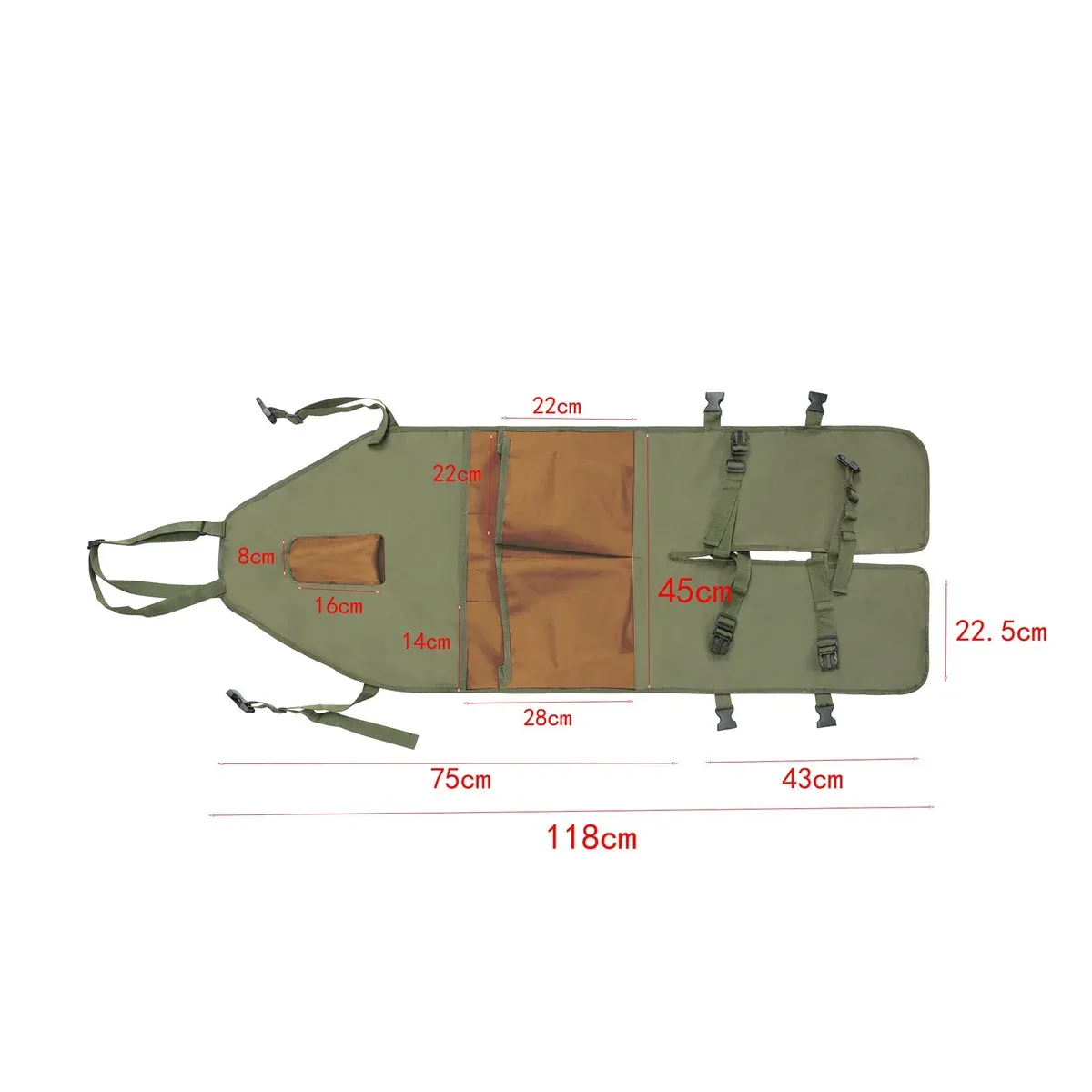 Garden Leg Apron — Multi-Pocket Leg Cover - detail-3