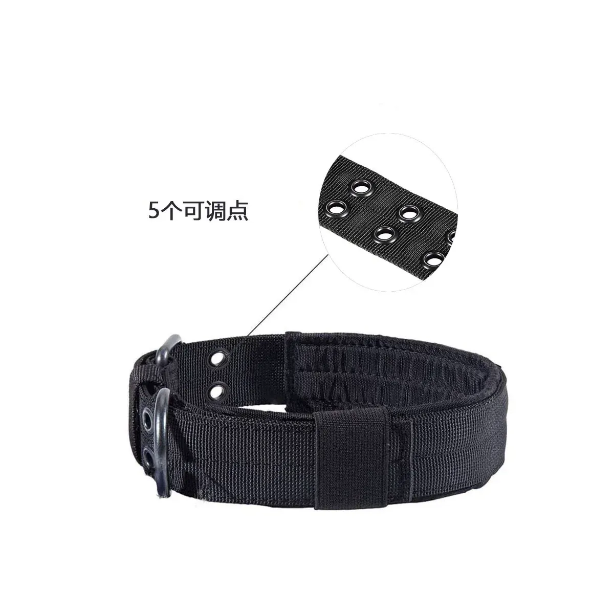 Nylon Dog Collar — Adjustable Buckle Collar for Medium and Large Dogs - main