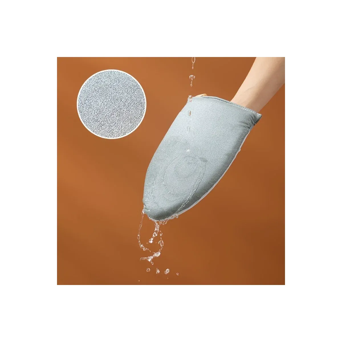 Handheld Ironing Pad — Cotton Glove Pad for Garment Pressing - detail-3