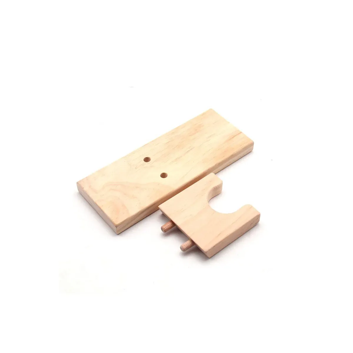 Base slot on the wooden stand