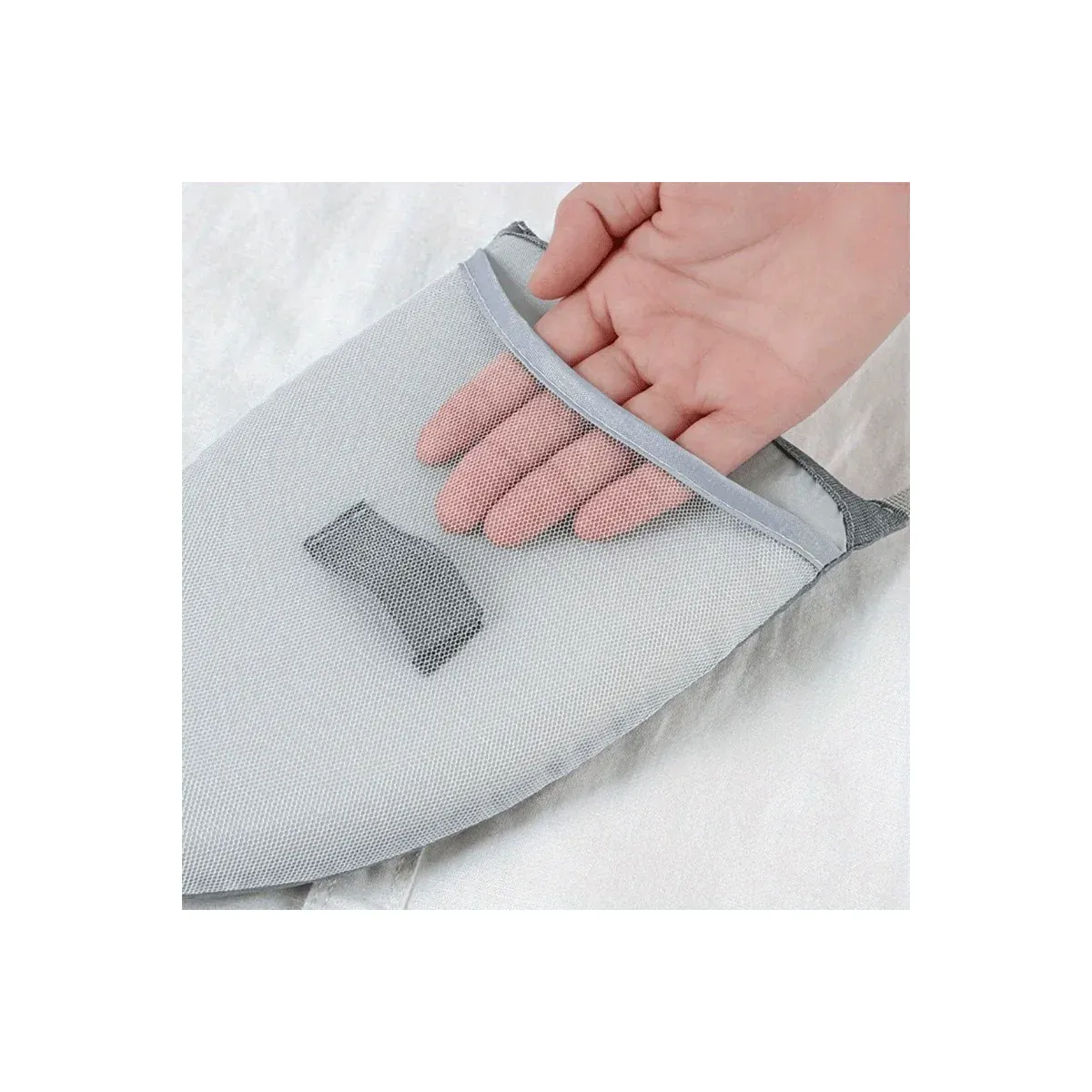Handheld Ironing Pad — Cotton Glove Pad for Garment Pressing - detail-1