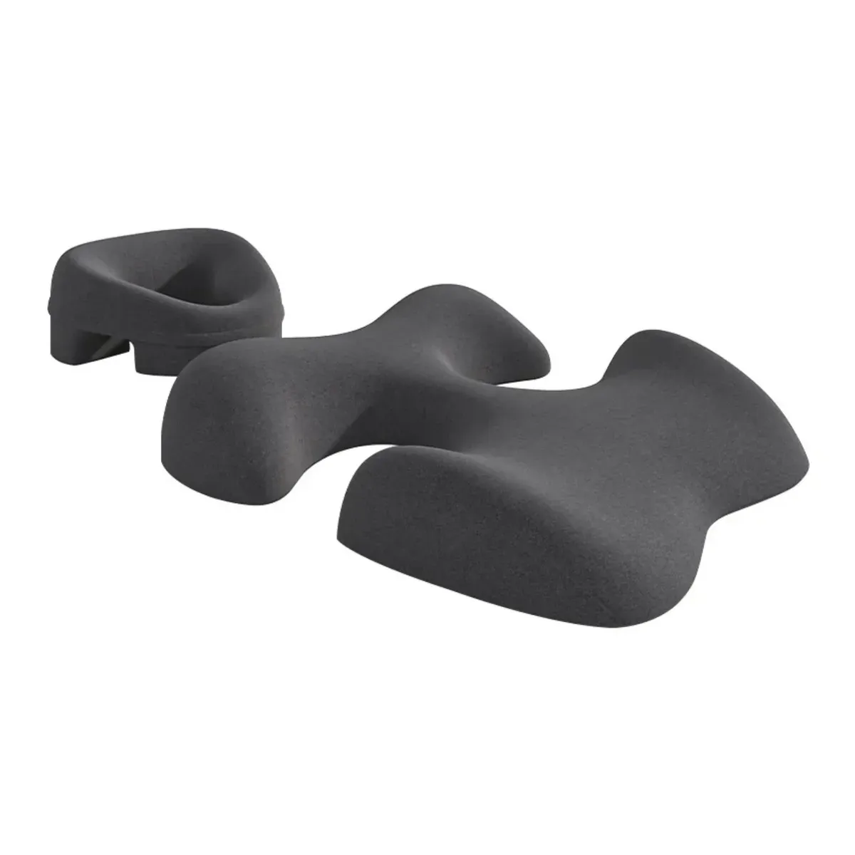 Beauty bed face pillow and chest pillow set