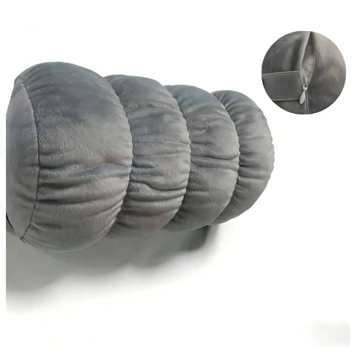 Four-section car neck pillow