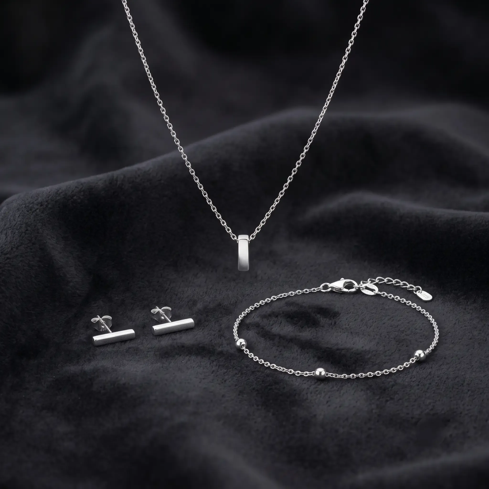 925 Sterling Silver Jewelry Set
