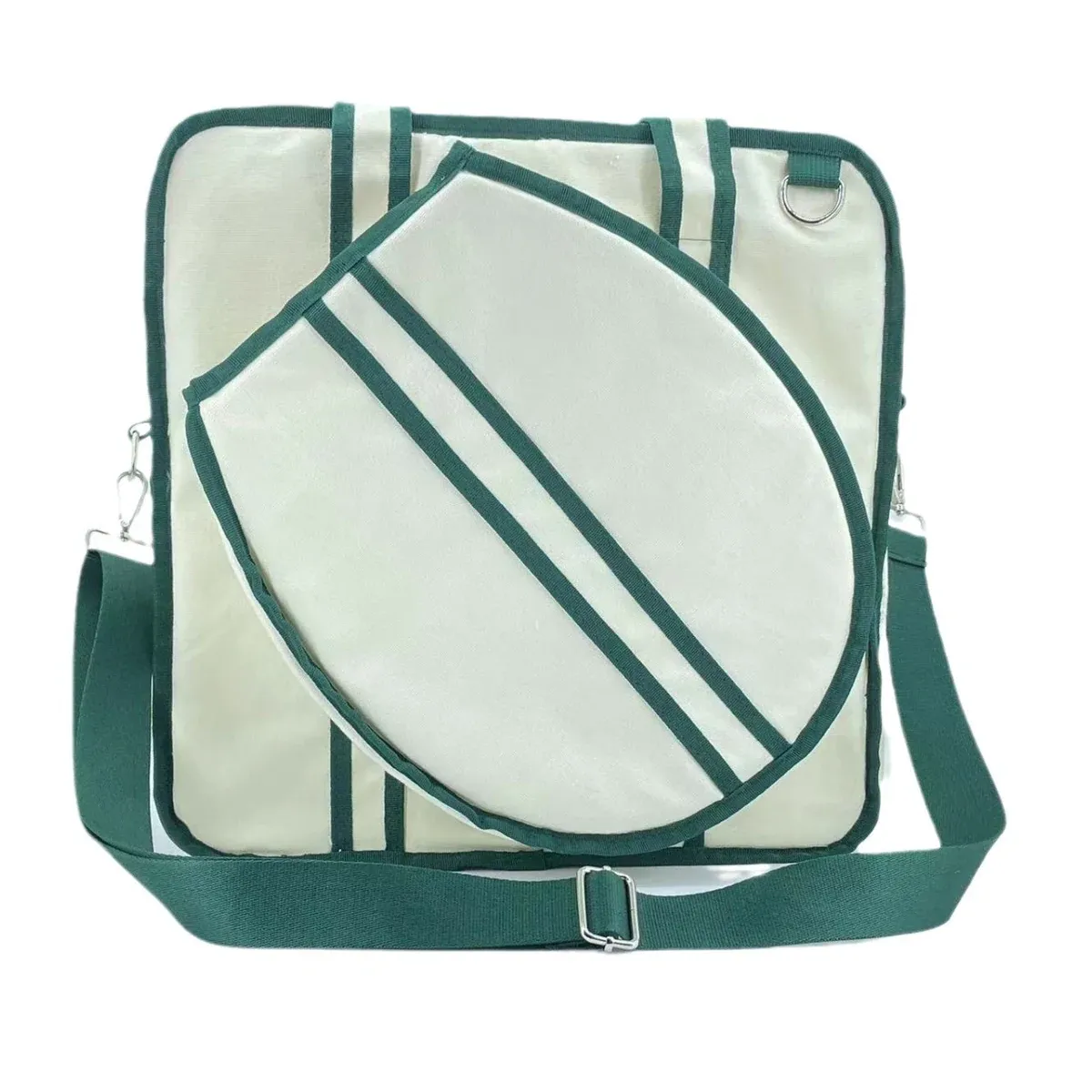 Tennis tote with shoulder strap