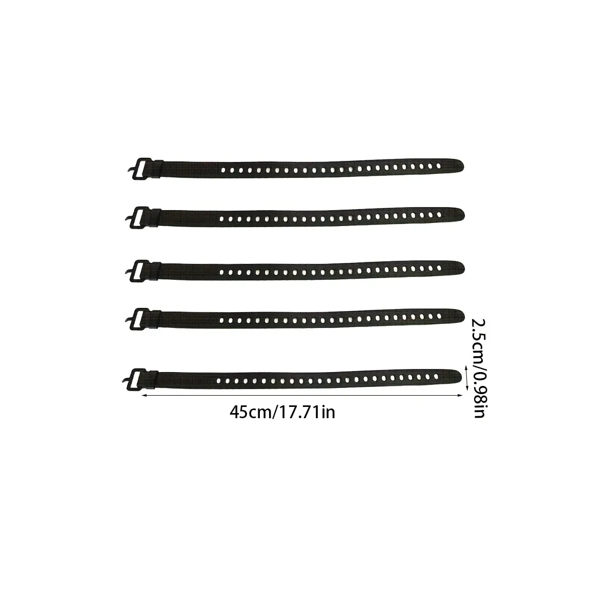 Utility Gear Strap — Adjustable Cinch Strap with Buckle - detail-3