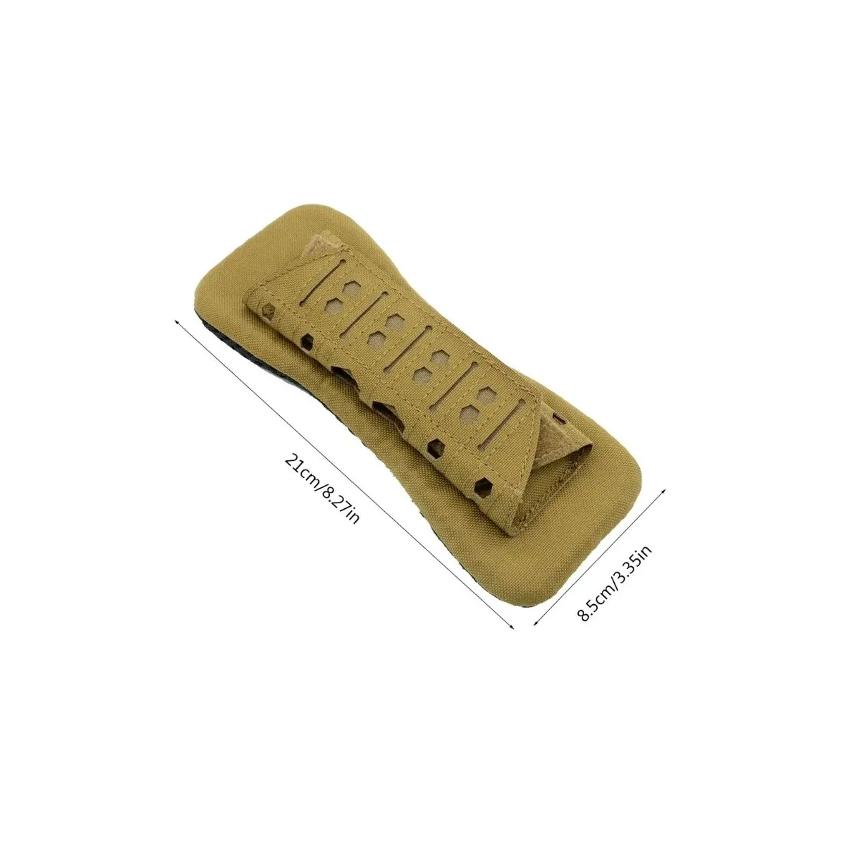 Tactical Shoulder Pads — Laser-Cut Nylon Strap Cushions - detail-1