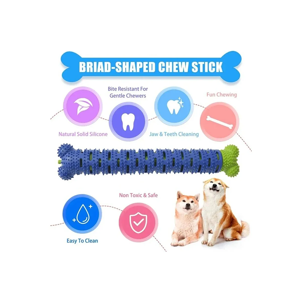 Bristled chew stick benefits