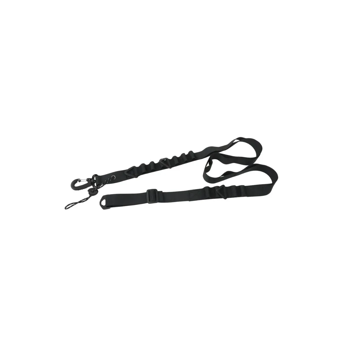 Khaki utility lanyard laid flat