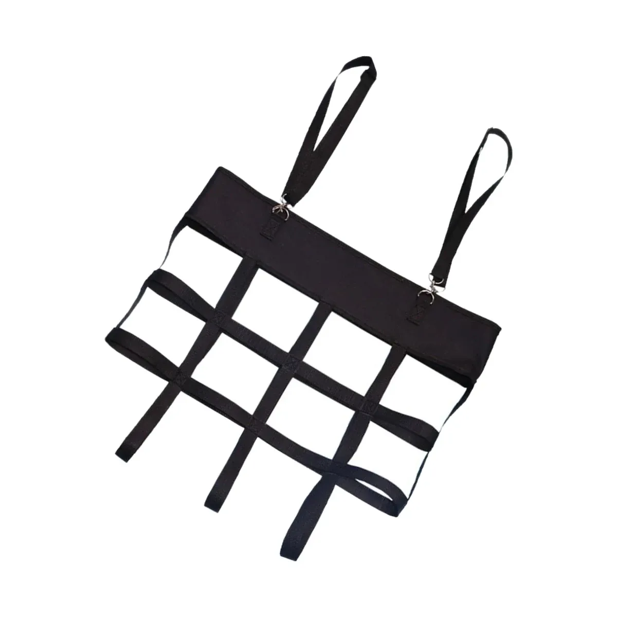 Horse fan bag with adjustable straps