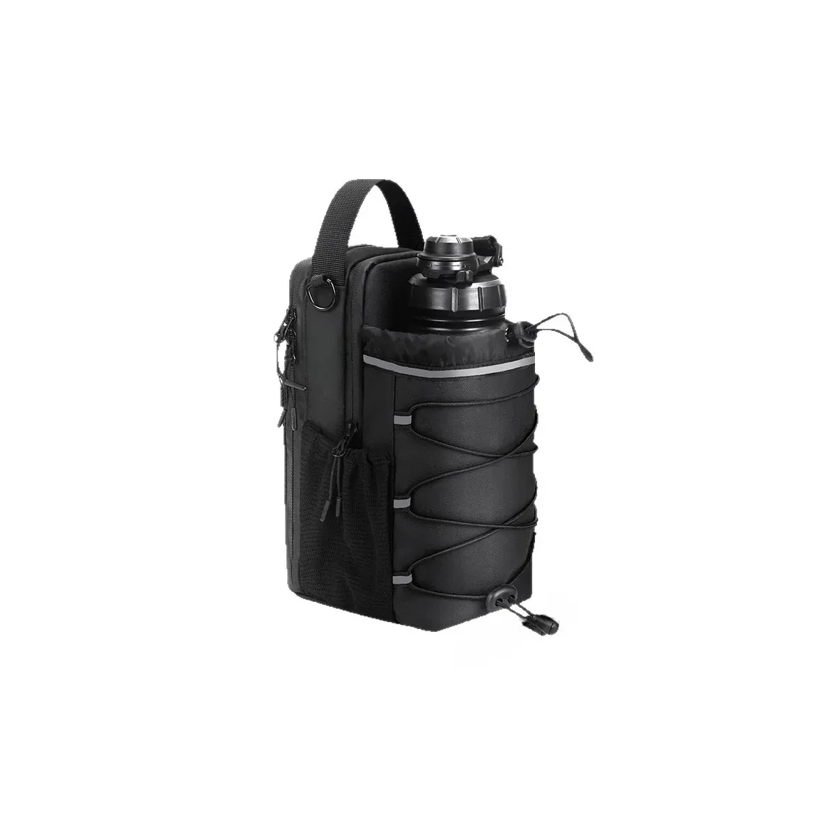 Magnetic bottle sling with reflective strip