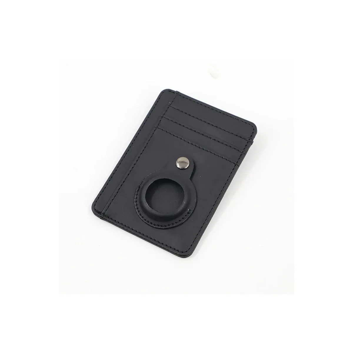 Slim Card Holder — PU Zipper Card Case for Cards and Coins - detail-1