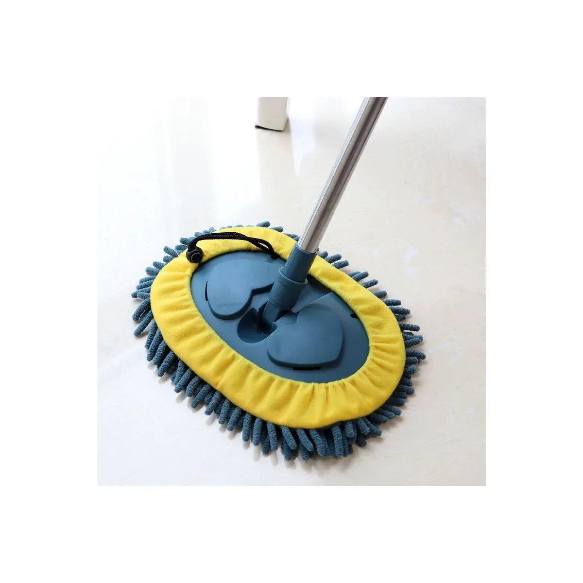 Small Floor Mop — Telescopic Chenille Mop for Kitchen and Bath - detail-3
