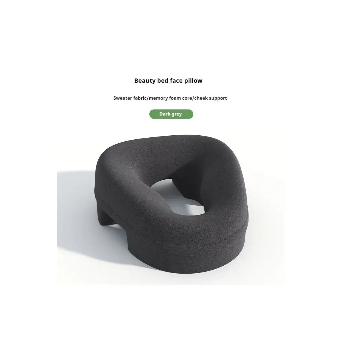 T-shaped chest pillow with the face pillow