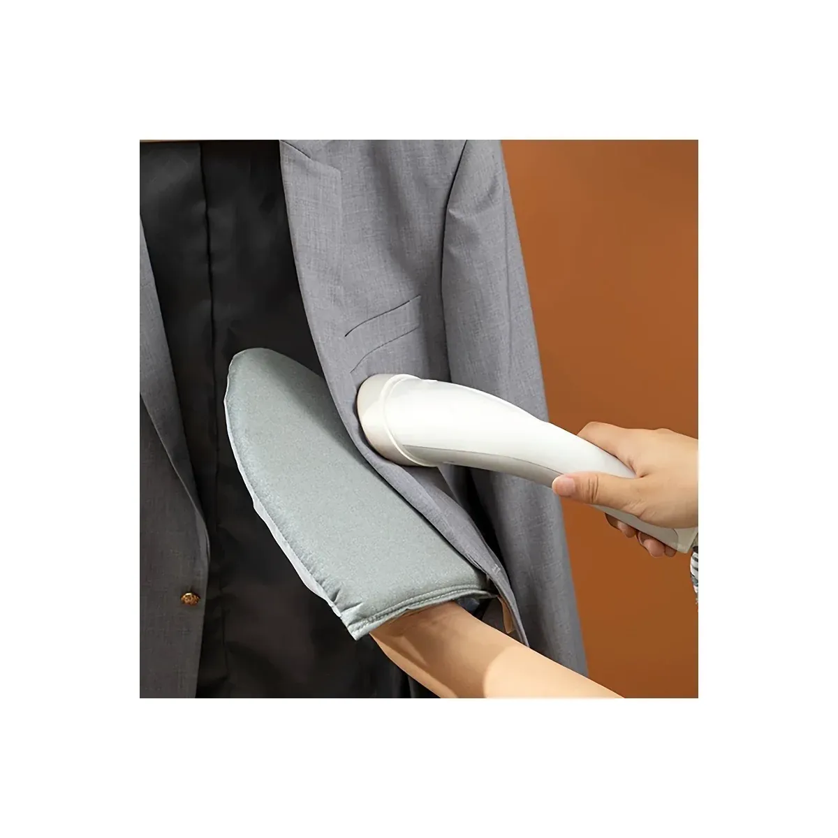 Handheld Ironing Pad — Cotton Glove Pad for Garment Pressing - main