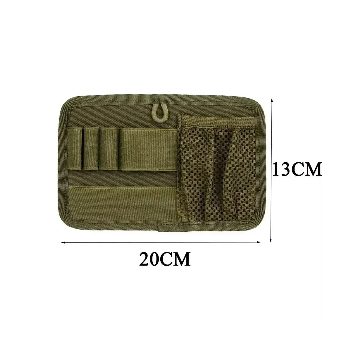 EDC tool board dimensions 20 by 13 cm