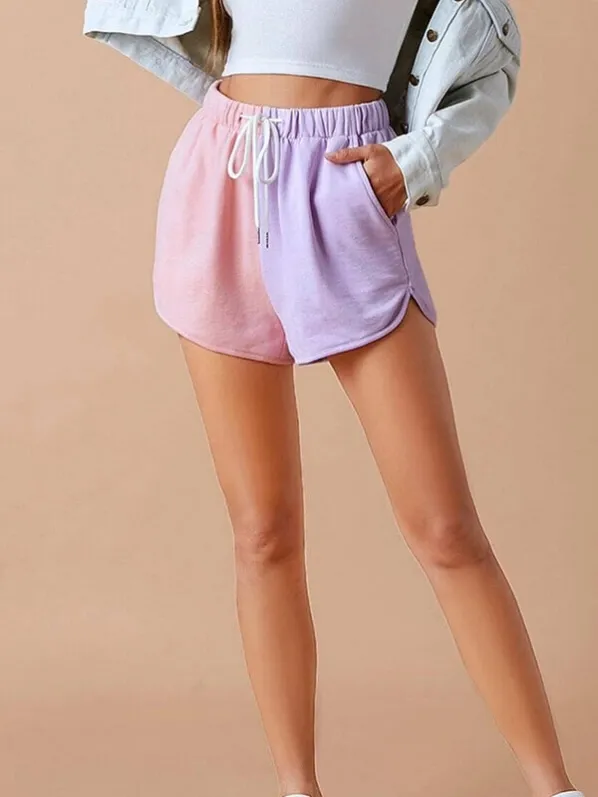 two-tone-curved-hem-shorts-view-5