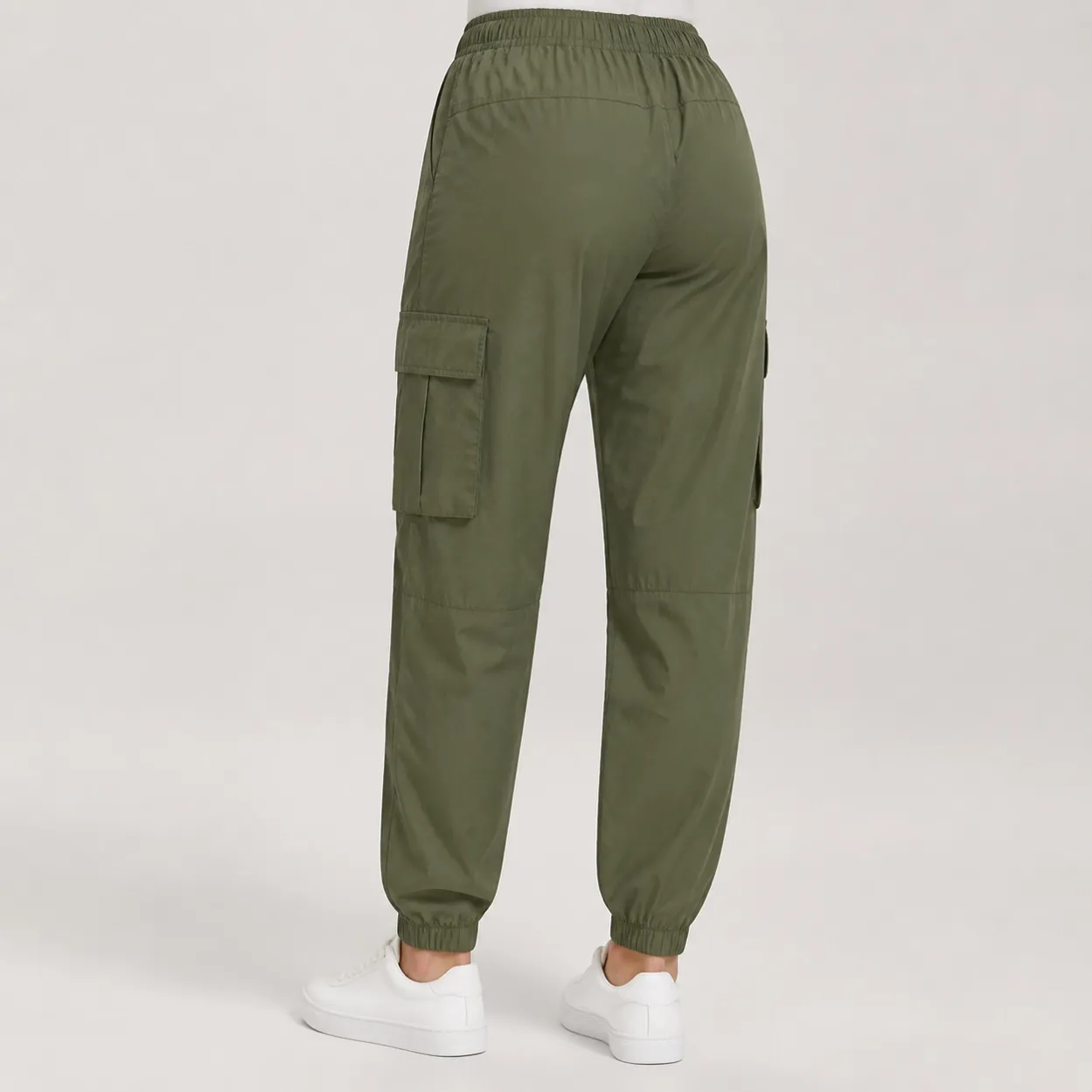 custom-olive-cargo-parachute-jogger-pants-back