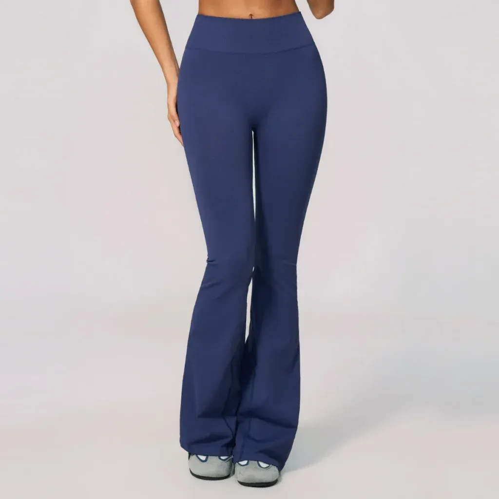 high-waist-seamless-bootcut-yoga-pants-view-1