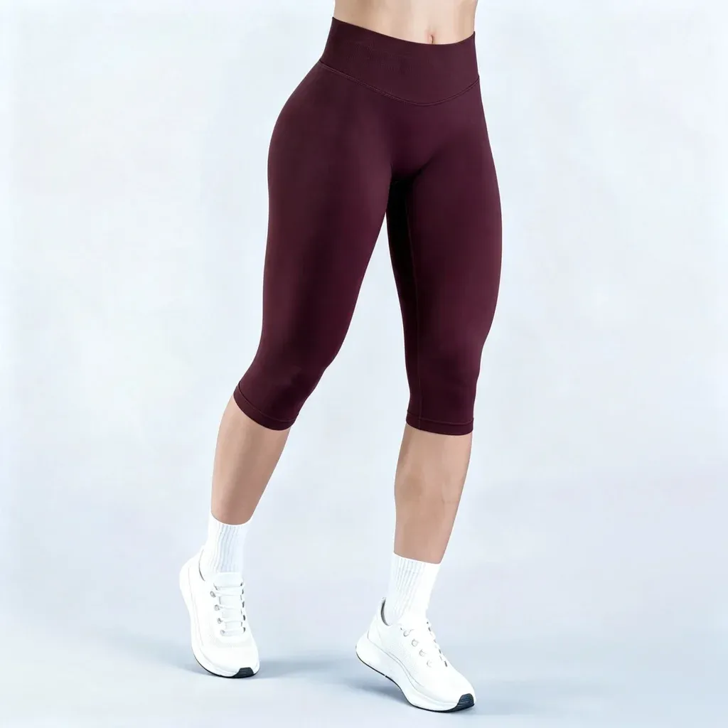 high-waist-cropped-seamless-capris-view-5