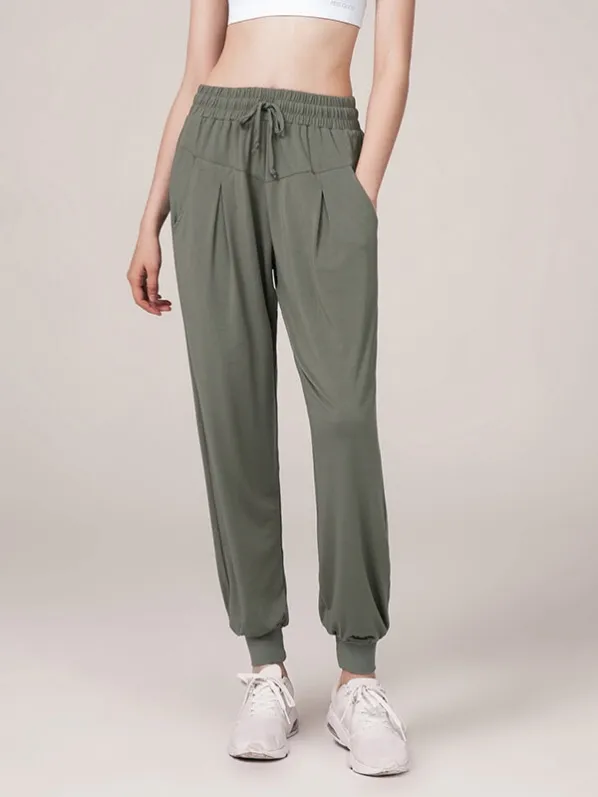 pleated-waist-harem-joggers-view-4