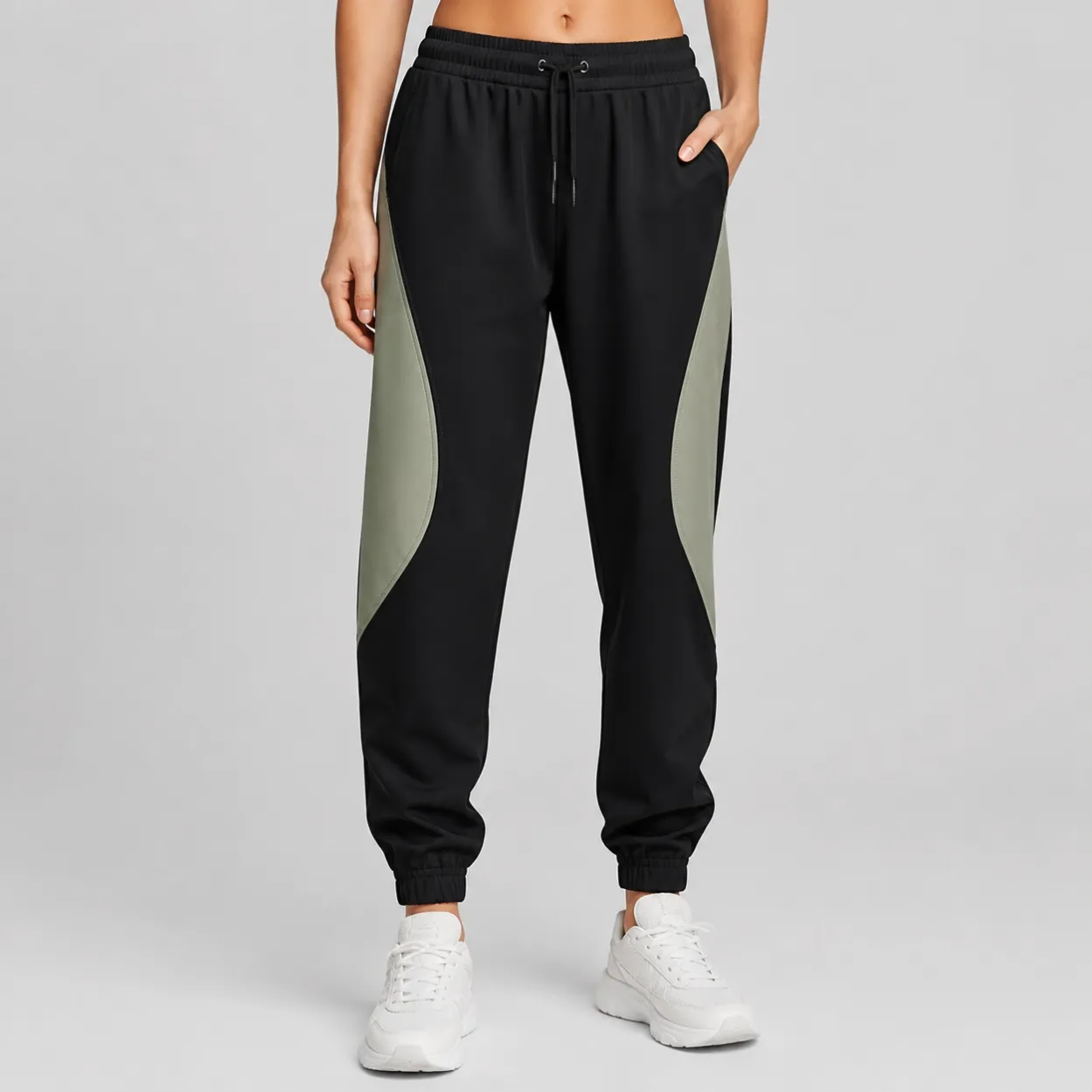 custom-contrast-panel-side-pocket-jogger-pants-front-v2