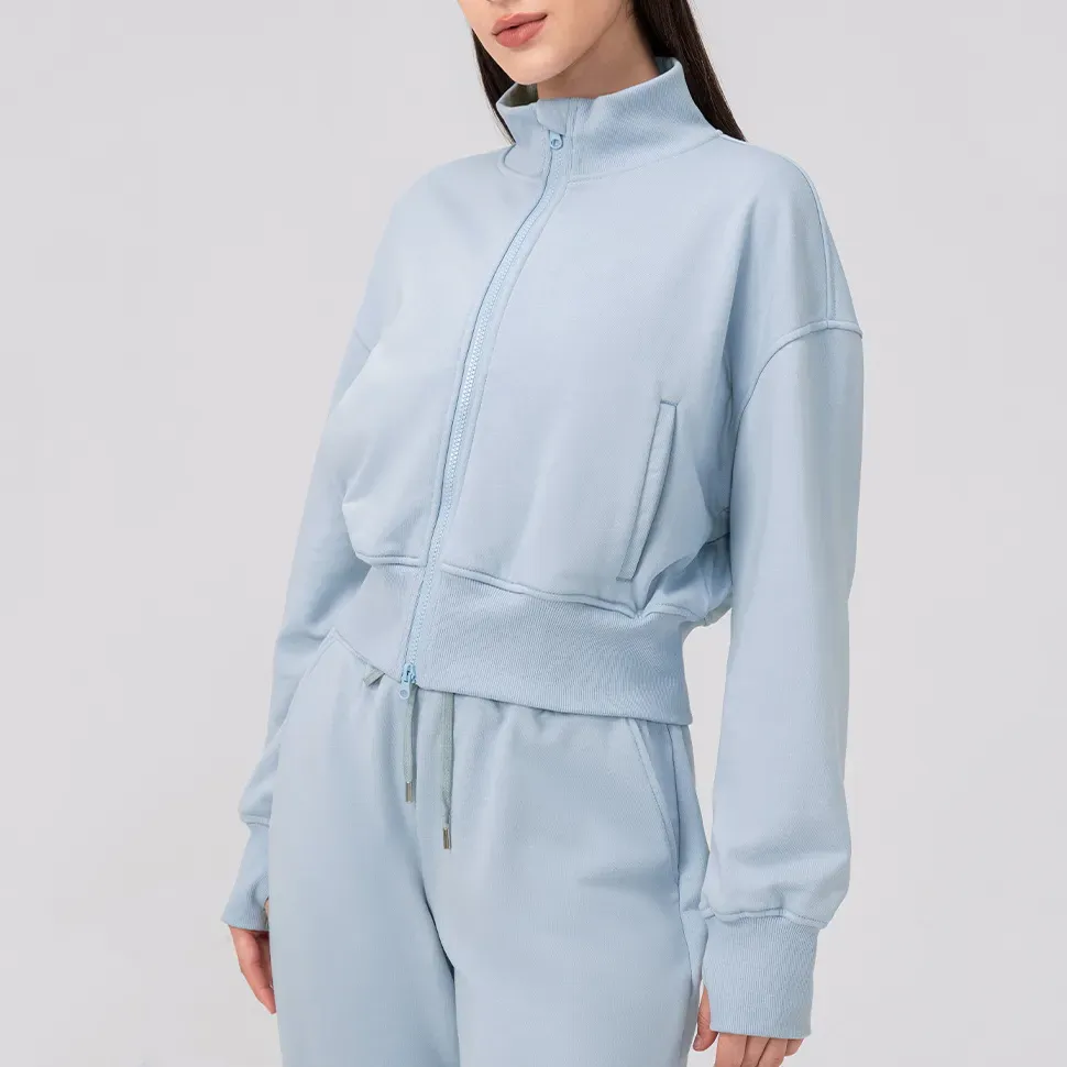 womens-collared-zip-up-lounge-jacket-view-2