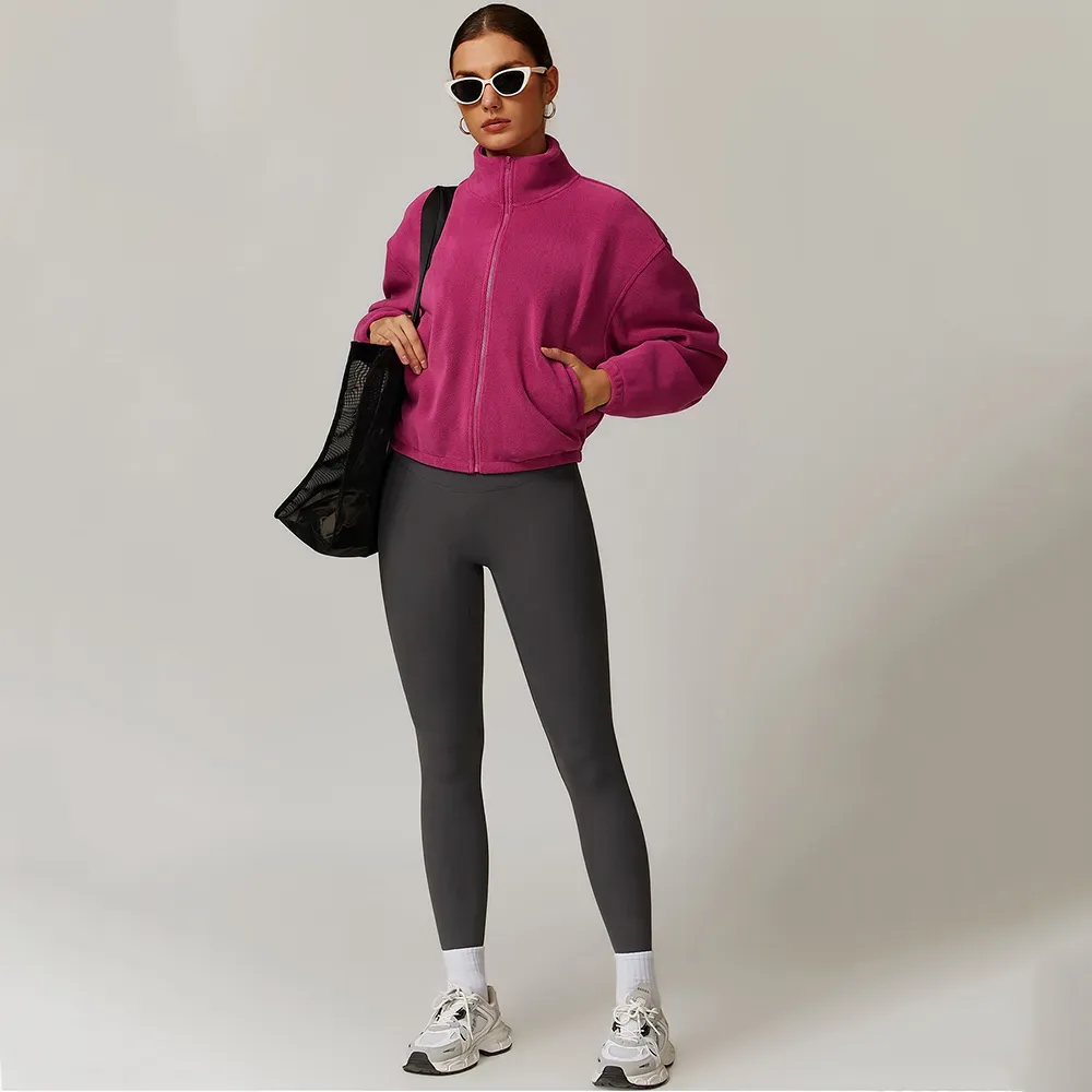 womens-cropped-polar-fleece-zip-jacket-view-1